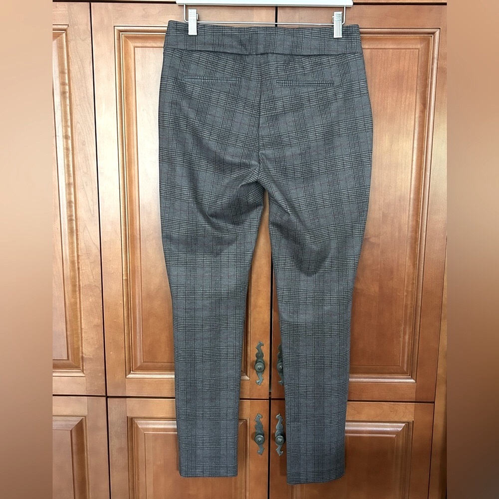 Dalia size 8 pull-on plaid ponte pant - Picture 6 of 11